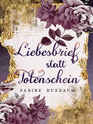 cover image of Liebesbrief statt Totenschein